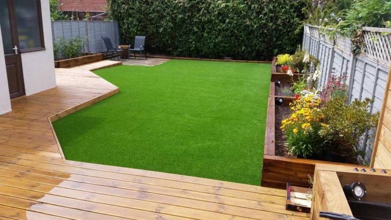 Synthetic Grass On Decking Surfaces