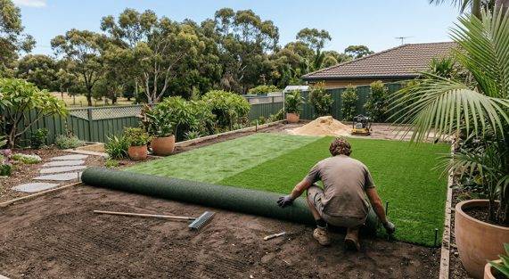 How to Lay Artificial Grass on Soil in Australia